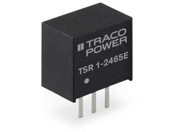 Traco Power TSR 1-2433E, 7,5 mm, 10,2 mm, 11,6 mm, 1,6 g, 6.5 - 36 V, 1000 mA