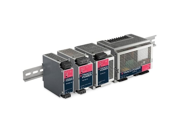 TracoPower TSP 090-124 Strømforsyning til DIN-skinne (DIN-kisko) 24 V/DC 3,75 A 90 W 1 x