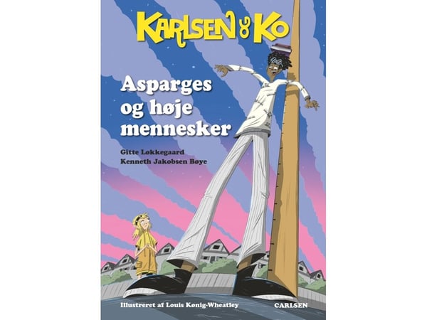 Karlsen og Ko (2) Asparges og høye mennesker | Gitte Løkkegaard; Kenneth Jakobsen Bøye | Språk: Dansk