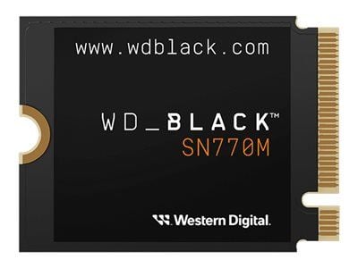 WD_BLACK SN770M WDS100T3X0G - SSD - 1 TB - mobilt spildrev - intern - M.2 2230 - PCIe 4.0 x4 (NVMe)