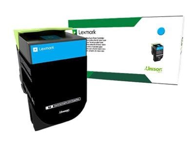 Lexmark 702HC - Høy ytelse - cyan - original - tonerpatron LCCP, LRP - for Lexmark CS310dn, CS310n, CS410dn, CS410dtn, CS410n, CS510de, CS510dte