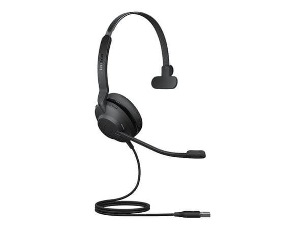 Jabra Evolve2 30 UC Mono - Hodesett - on-ear - kablet - USB - Optimert for UC