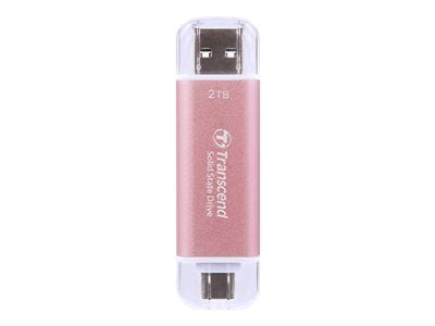 Transcend ESD310P - SSD - 2TB (bärbar) (USB-C-kontakt)