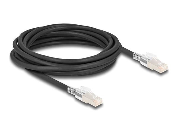 DeLOCK 80258, 5 m, Cat6a, S/FTP (S-STP), RJ-45, RJ-45, RJ-45