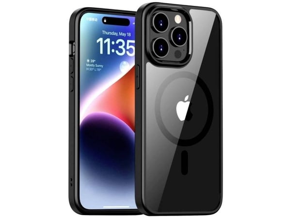 JT BERLIN Pankow Hybrid, Etui, Apple, iPhone 15 Pro Max, 17 cm (6.7"), Svart