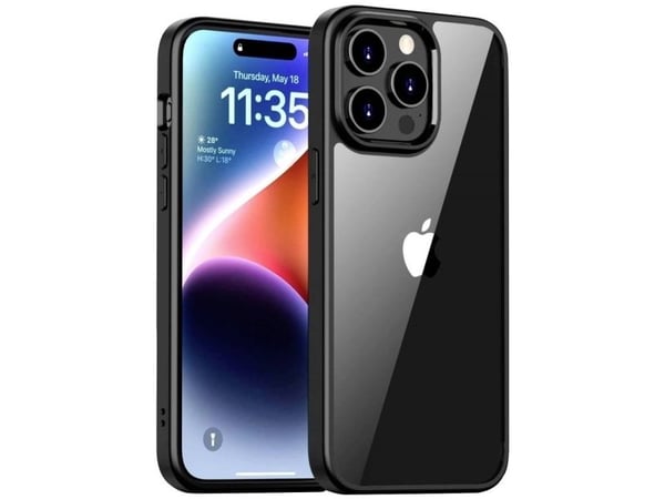 JT BERLIN Pankow Hybrid, Etui, Apple, iPhone 15 Pro Max, 17 cm (6.7"), Svart