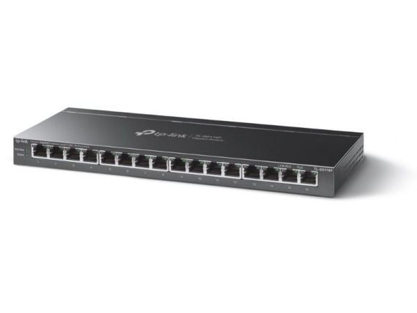 TP-Link TL-SG116P netværksswitch Ikke administreret Gigabit Ethernet (10/100/1000) Sort