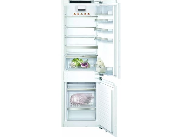 Siemens iQ500 coolEfficiency KI86SHDD0 - Kjøleskap/fryser - bunnfryser - innebygd - fordypning - bredde: 56 cm - dybde: 55 cm - høyde: 177.5 cm - 2...