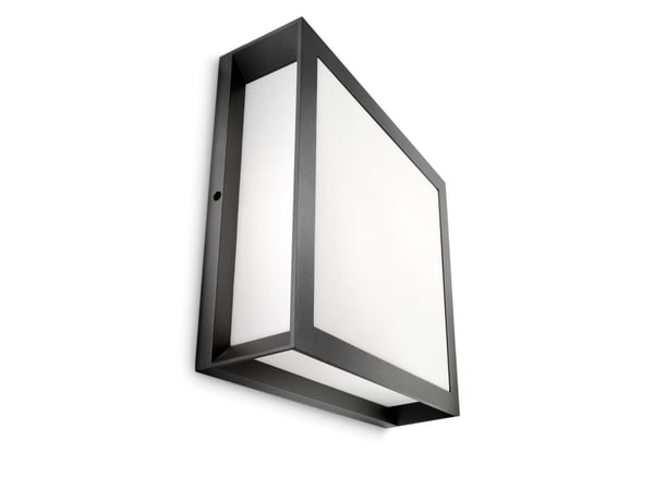 Philips EcoMoods Utendørs lysarmaturer, Taklys, Antrasitt, Aluminium, IP44, Inngang, II