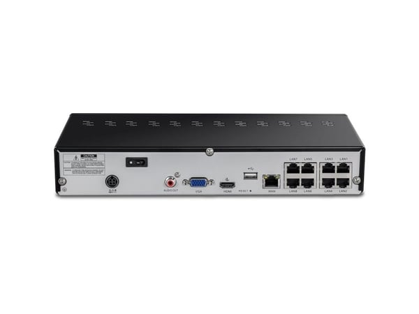 TRENDnet Trendnet TV-NVR1508 verkkovideonauhuri (NVR) Musta