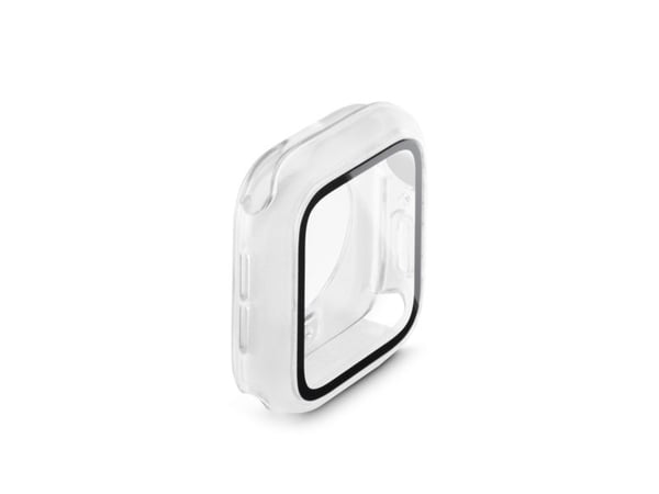 Hama 00210917, Etui, Smartklokke, Svart, Gjennomsiktig, Apple, Apple Watch 7/8, Ripebestandig, Slagbestandig, Vannbestandig
