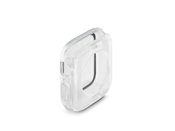 Hama 00210917, Etui, Smartklokke, Svart, Gjennomsiktig, Apple, Apple Watch 7/8, Ripebestandig, Slagbestandig, Vannbestandig