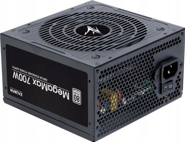 ZALMAN MegaMax ZM700-TXII - Virtalähde (sisäinen) - ATX12V 2.31 - 80 PLUS - AC 200-240 V - 700 watt - aktiivinen PFC