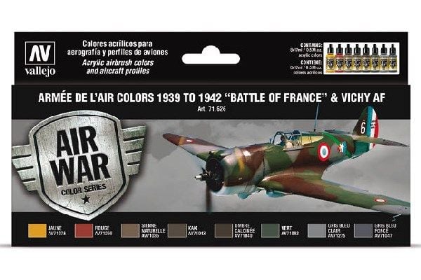 Armée de l'Air Colors 1939-1942 Battle of France modellmaling