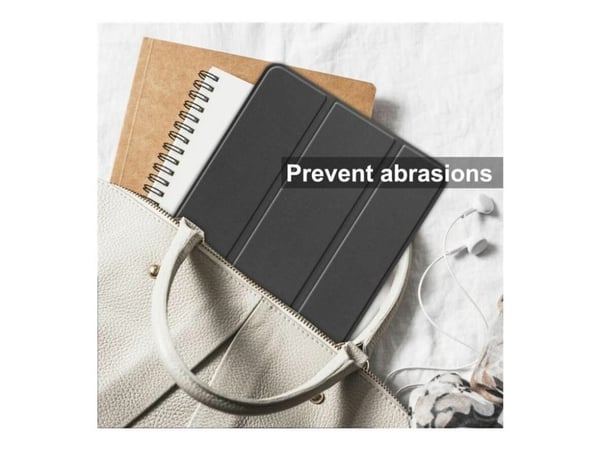 CoreParts - Lommebok for nettbrett - tri-fold caster, with auto-wake function - polyuretanlær - svart - for Xiaomi Redmi Pad