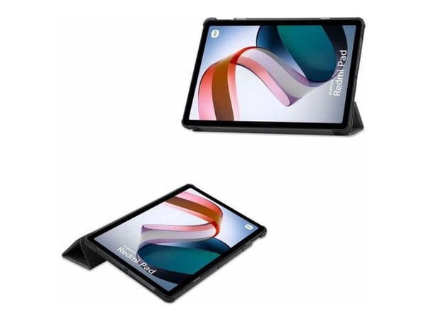 CoreParts - Lommebok for nettbrett - tri-fold caster, with auto-wake function - polyuretanlær - svart - for Xiaomi Redmi Pad