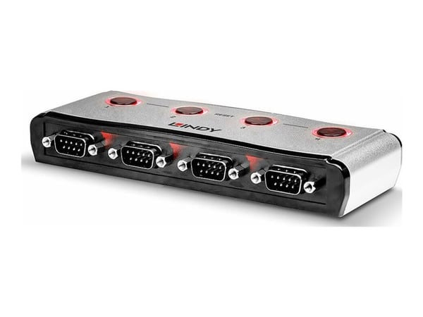 Lindy USB to Serial Converter - Seriell adapter - USB - RS-232 x 4
