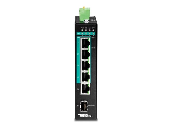 Trendnet TI-PG541i, Hallittu, L2+, Gigabit Ethernet (10/100/1000), Täysin kaksipuolinen, Power over Ethernet -tuki