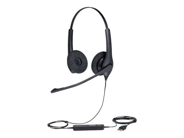Jabra BIZ 1500 Duo - Hodesett - on-ear - kablet - USB