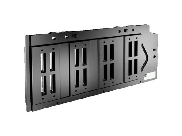 Rittal SV 9686.040, Samleskinnesett, Duroplast, Sort, 2 stk, 3,6 kg