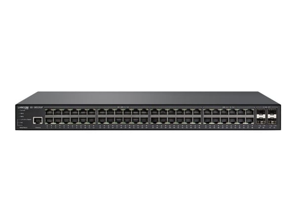 LANCOM GS-3652XUP - Kytkin - Hallittu - 12 x 100/1000/2.5G (PoE++) + 36 x 10/100/1000 (PoE+) + 4 x 1 Gigabit / 10 Gigabit SFP+ - pöytälevy, telinea...