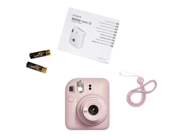 Fujifilm Instax Mini 12 - Øyeblikkskamera - linse: 60 mm - instax mini blomsterrosa