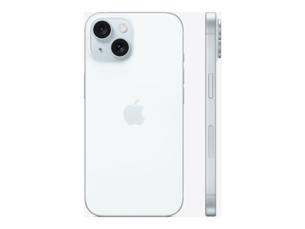 Apple iPhone 15 - 5G smartphone - dual-SIM / Internminne 512 GB - OLED-skärm - 6.1" - 2556 x 1179 pixlar - 2 bakre kameror 48 MP, 12 MP - front cam...
