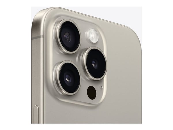 Apple iPhone 15 Pro - 5G smartphone - dual-SIM / Internminne 1 TB - OLED-skärm - 6.1" - 2556 x 1179 pixlar (120 Hz) - 3 st. bakre kameror 48 MP, 12...