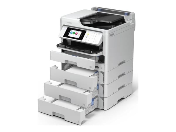 Epson WorkForce Pro WF-M5899DWF - Multifunksjonsskriver - S/H - ink-jet - 216 x 297 mm (original) - A4/Legal (medie) - opp til 25 spm (trykking) - ...