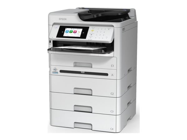 Epson WorkForce Pro WF-M5899DWF - Multifunksjonsskriver - S/H - ink-jet - 216 x 297 mm (original) - A4/Legal (medie) - opp til 25 spm (trykking) - ...