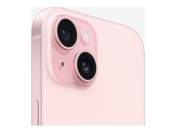 Apple iPhone 15 - 5G smartphone - dobbelt-SIM / Internminne 256 GB - OLED-display - 6.1" - 2556 x 1179 piksler - 2x bakkameraer 48 MP, 12 MP - fron...