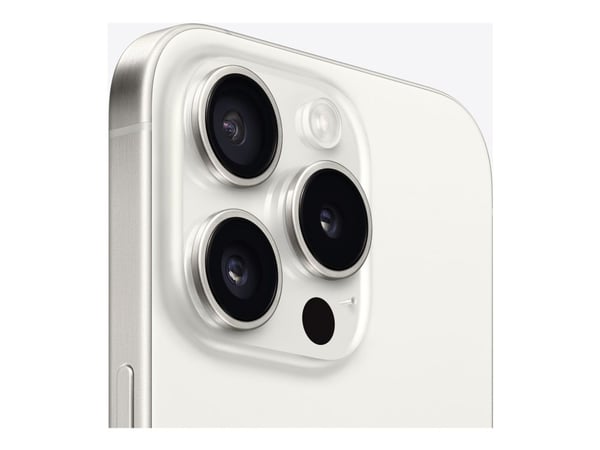 Apple iPhone 15 Pro - 5G smartphone - dobbelt-SIM / Internminne 256 GB - OLED-display - 6.1" - 2556 x 1179 piksler (120 Hz) - 3x bakkamera 48 MP, 1...