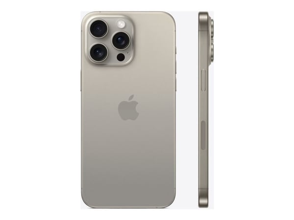 Apple iPhone 15 Pro Max - 5G smartphone - dobbelt-SIM / Internminne 512 GB - OLED-display - 6.7" - 2796 x 1290 pixels (120 Hz) - 3x bakkamera 48 MP...