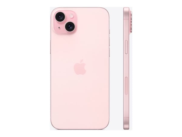 Apple iPhone 15 Plus - 5G smartphone - dobbelt-SIM / Internminne 256 GB - OLED-display - 6.7" - 2796 x 1290 pixels - 2x bakkameraer 48 MP, 12 MP - ...