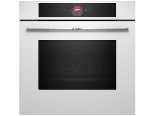 Bosch Serie | 8 HBG7721W1S - Ovn - innebygd - Wi-Fi - fordypning - bredde: 56 cm - dybde: 55 cm - høyde: 58.5 cm - med selvrens - Klasse A+ - hvit