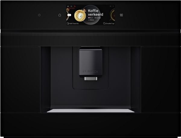 Bosch Series | 8 CTL7181B0 - Automatisk kaffemaskin - innebygd med melkeskummer - 19 bar - svart