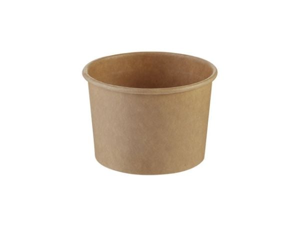 Delicup kartong oblekt brun/brun 5 oz/150ml 50st/förpackning