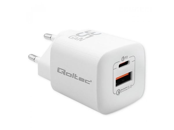 Qoltec 50763, Sisätila, AC, Valkoinen
