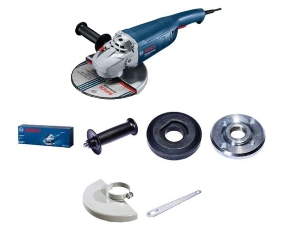 Bosch GWS 2200 Professional, 6500 RPM, 23 cm, AC, 5,5 kg, Børsteløs motor