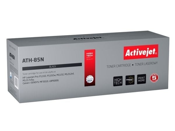 Activejet ATH-85N, 1600 sider, Svart, 1 stykker