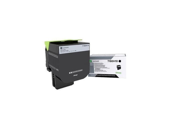 Lexmark X417 - Suuritehoinen - musta - alkuperäinen - värikasetti LCCP - Lexmark CS417dn, CX417de -laitteisiin