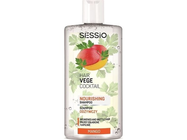 SESSIO_Hair Vege Cocktail Nourishing Shampoo Mango nærende sjampo 300g