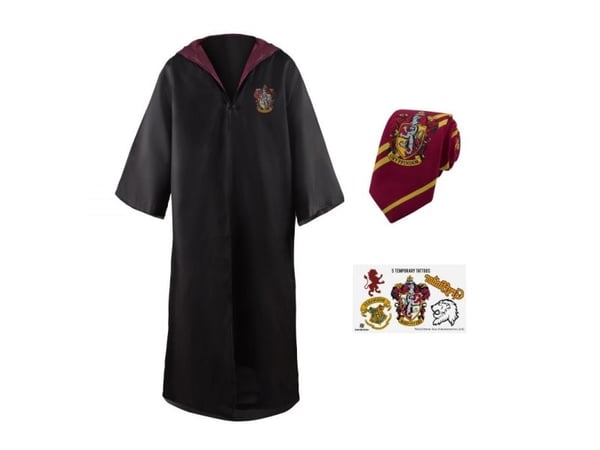 Gryffindor kappe med slips