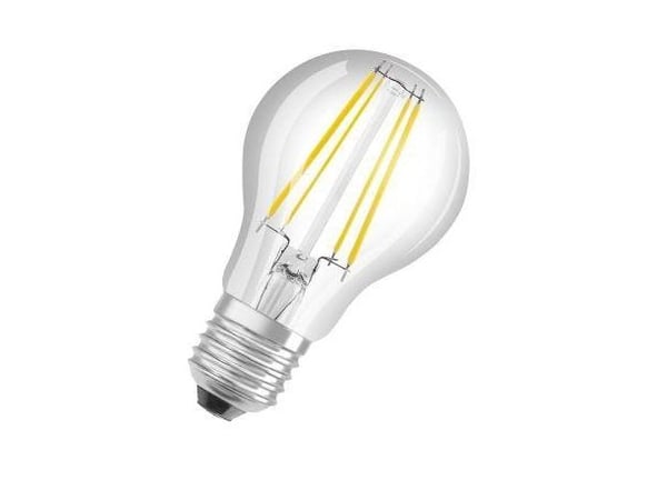 OSRAM - LED-filamentlyspære - form: A60 - klar finish - E27 - 2.5 W (ekvivalent 40 W) - klasse A - varmt hvitt lys - 3000 K