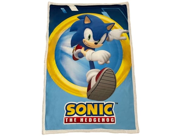 Sonic Sherpa Fleece tæppe - 100 x 150 cm