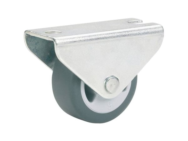 Dörner + Helmer 791322, Musta, Harmaa, Metallinen, 30 kg, Kestomuovinen elastomeeri, 1 kpl, Terästä, Kuulalaakeri