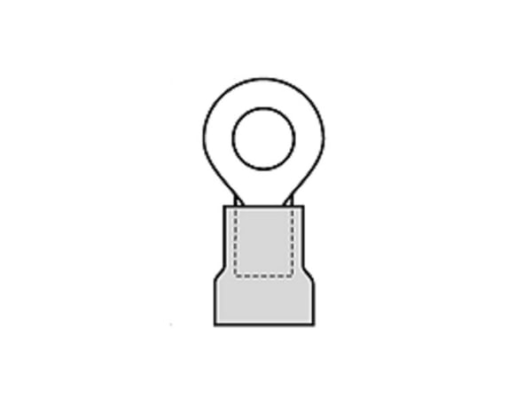 Molex 190710243 ringkabelsko, 1 st bulk