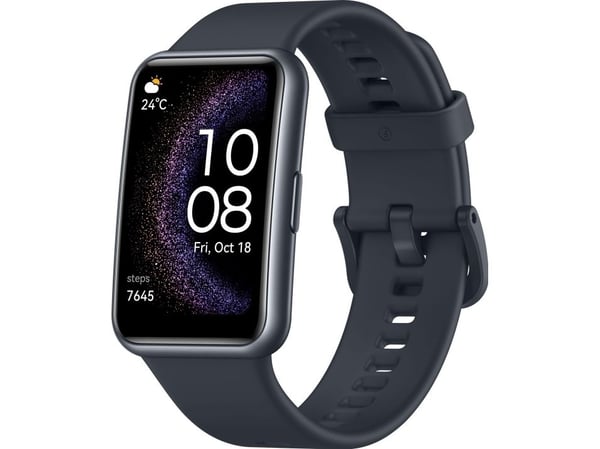 Huawei Watch Fit - Special Edition - smartklokke med stropp - håndleddstørrelse: 130-210 mm - display 1.64" - Bluetooth - 21 g - stjernesvart
