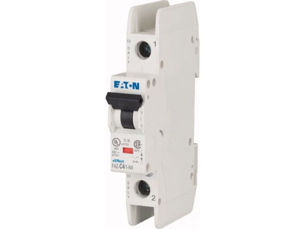 Pienoiskatkaisija 1P C 4A 15kA AC FAZ-C4/1-NA 102082 Pienoiskatkaisija 1P C 4A 15kA AC FAZ-C4/1-NA 102082
