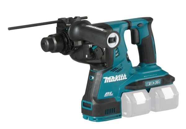 Makita DHR280Z, SDS Plus, Sort, Blå, Børsteløs motor, 2,8 cm, 980 RPM, 2,8 J